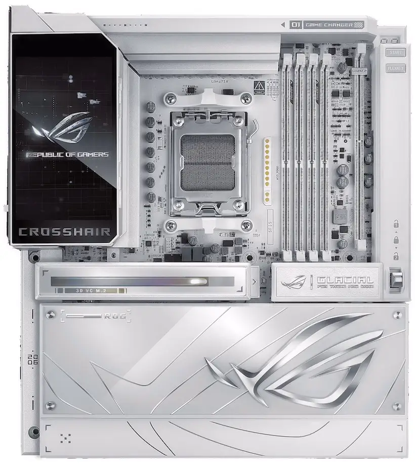 Montaje Placa Base ASUS ROG CROSSHAIR X870E GLACIAL Coslada Coslada Gaming - Montaje Placa Base ASUS ROG CROSSHAIR X870E GLACIAL Coslada