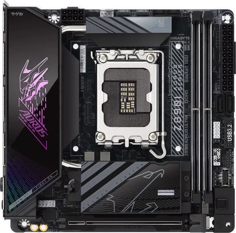 Montaje Placas Base Gigabyte Z890I AORUS ULTRA Gaming PC Coslada Montaje Placa Base Gigabyte Z890I AORUS ULTRA Gaming PC Coslada